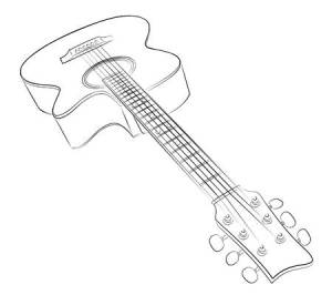 77408001-guitar-sketch-